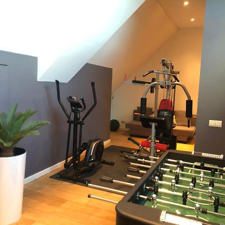 Ferienwohnung Luxury Loft Duplex Penthouse Of 190M2 & Free Parking ! Brüssel Exterior foto