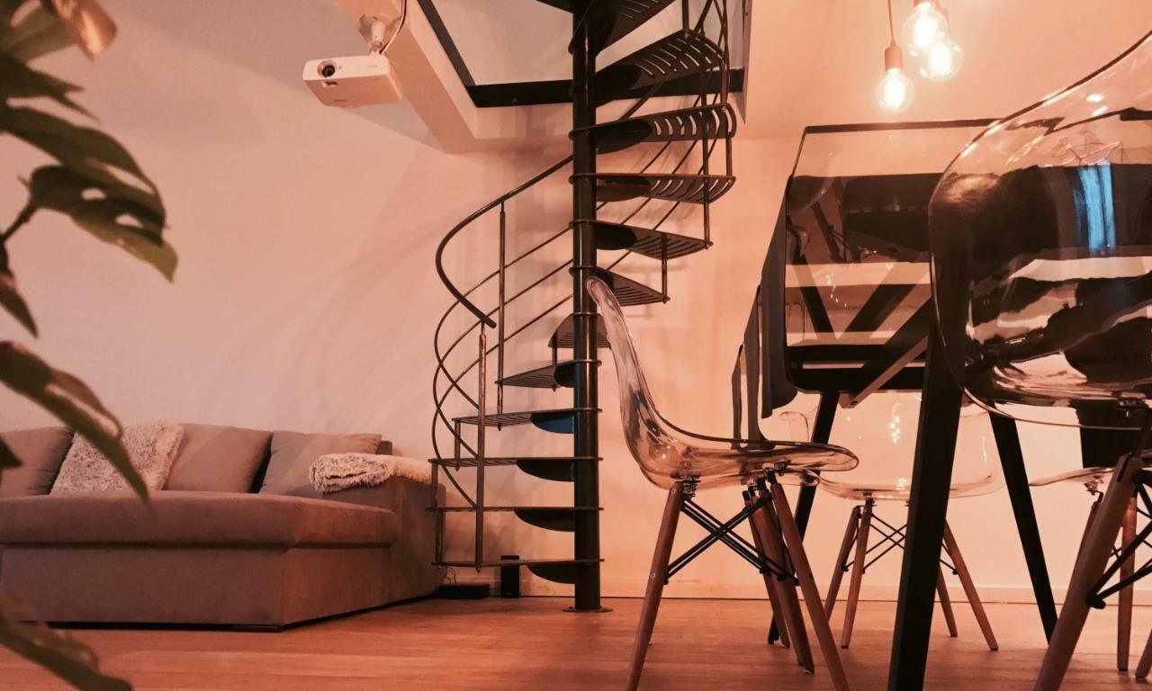 Ferienwohnung Luxury Loft Duplex Penthouse Of 190M2 & Free Parking ! Brüssel Exterior foto