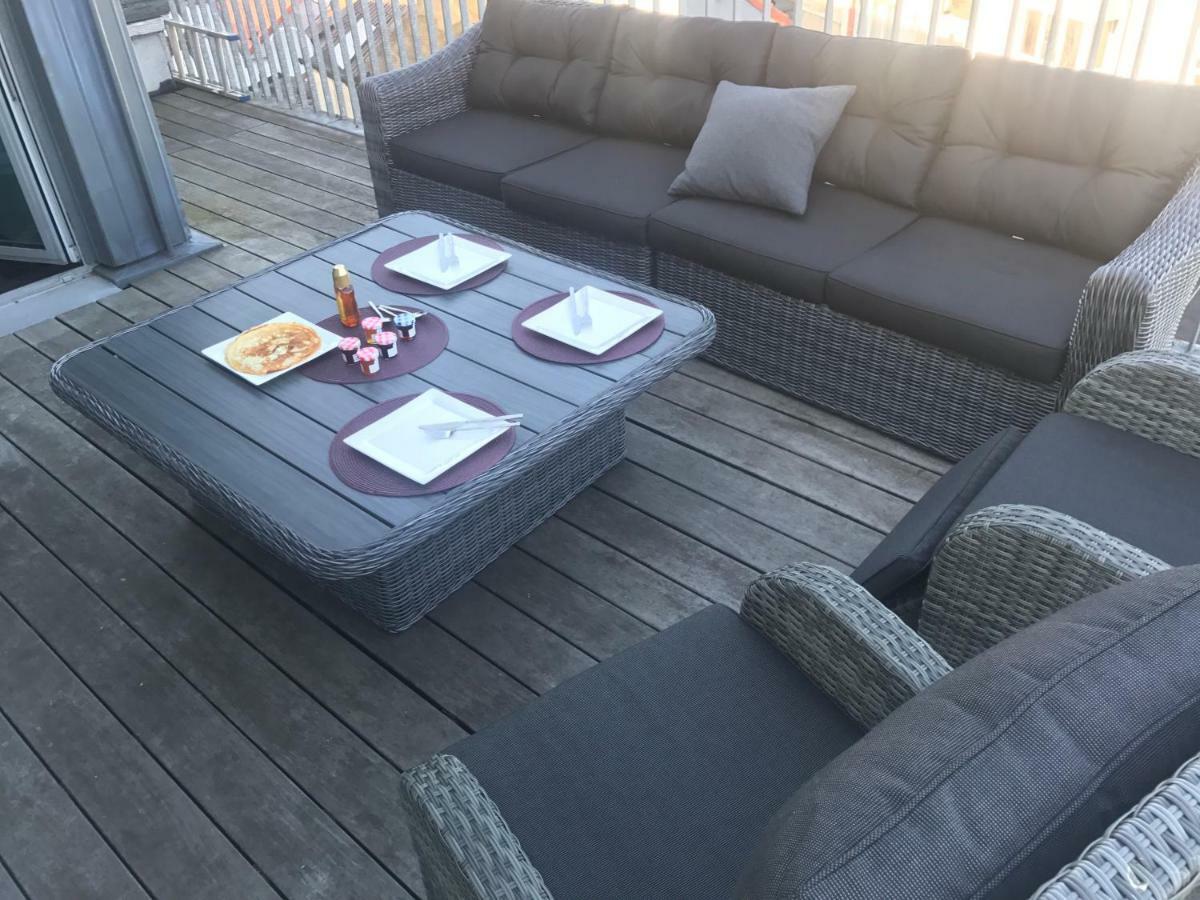 Ferienwohnung Luxury Loft Duplex Penthouse Of 190M2 & Free Parking ! Brüssel Exterior foto